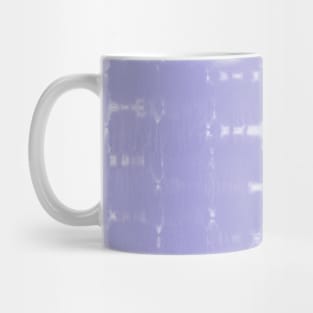 Soft texture of Shibori squares - lilac Mug